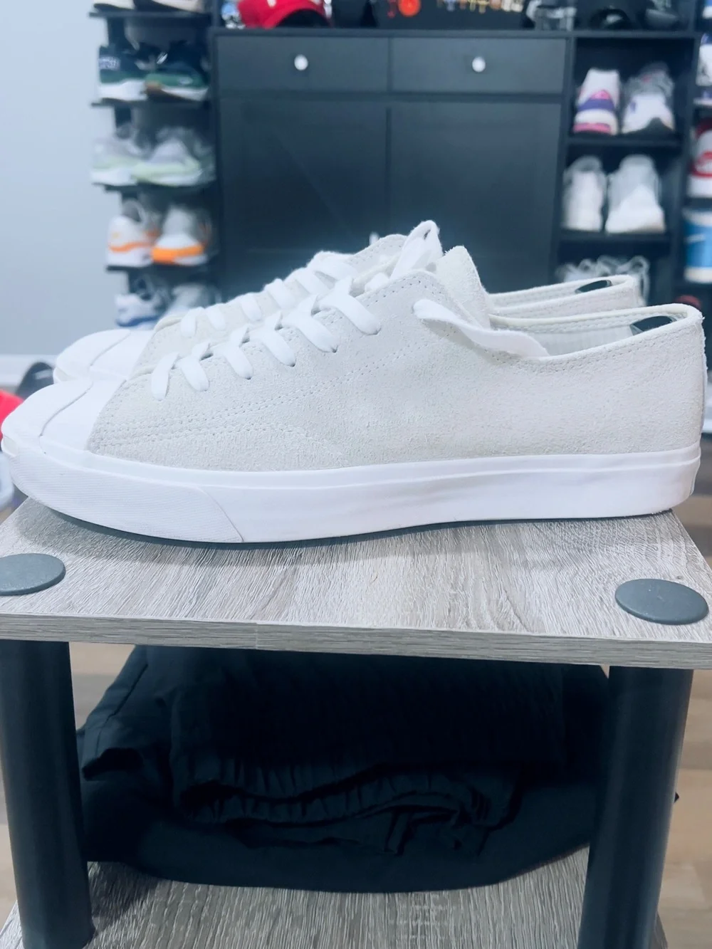 Converse Jack Purcell - Casual Low-Top Sneakers in White US Mens 11